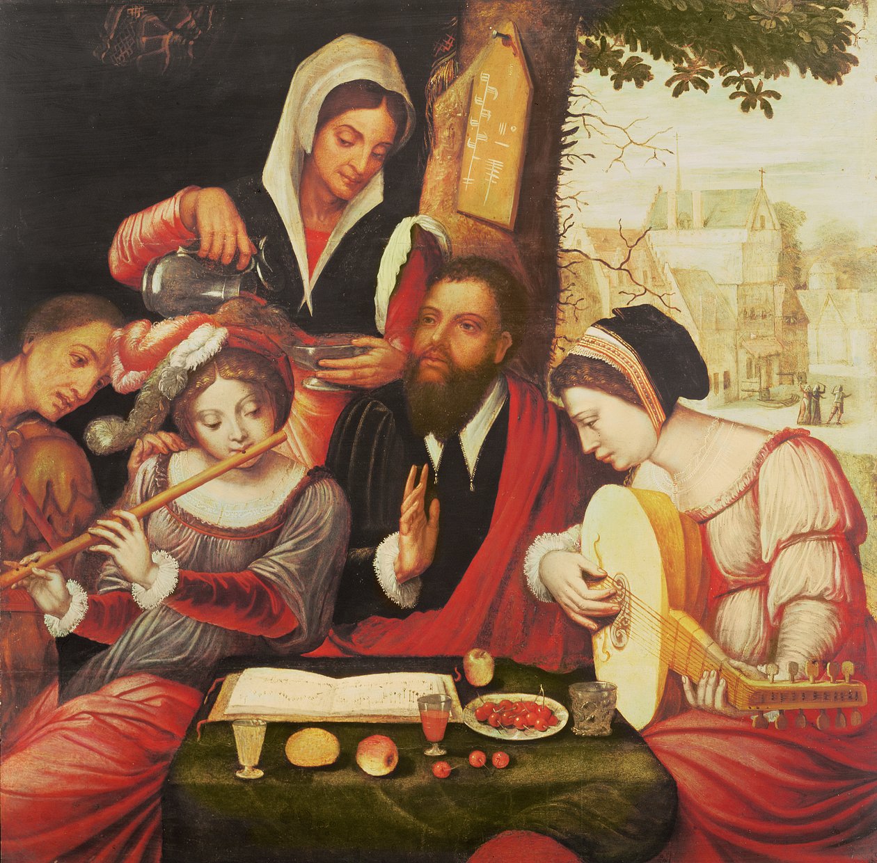 Muzikanti od Jan Gossaert