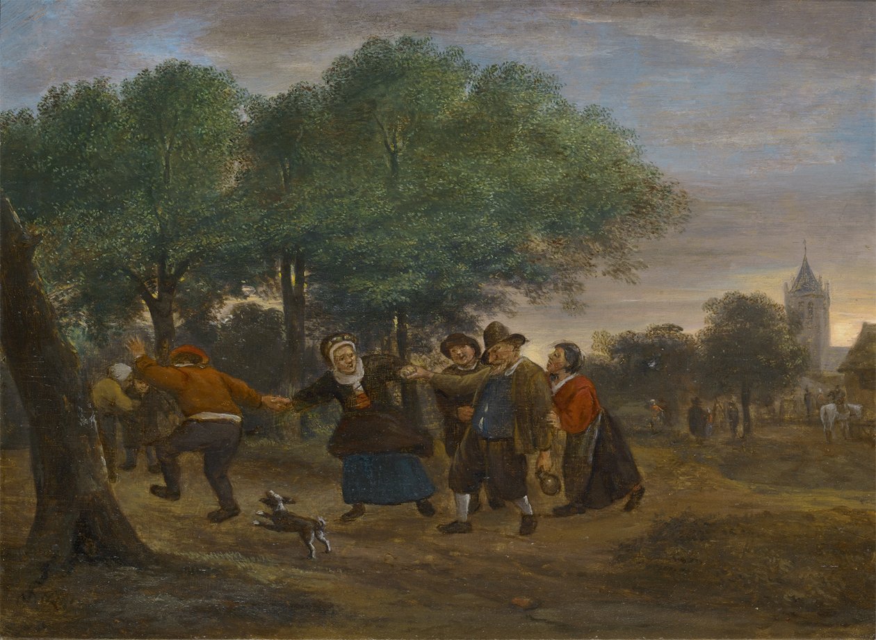 Opilý mimo Voorschoten od Jan Havickszoon Steen