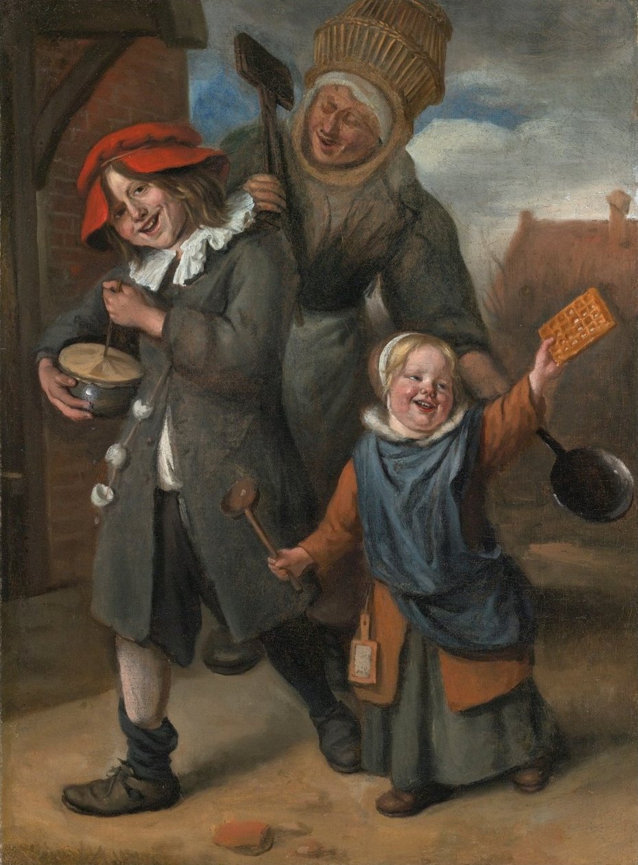 Hráč Rommelpot od Jan Havickszoon Steen