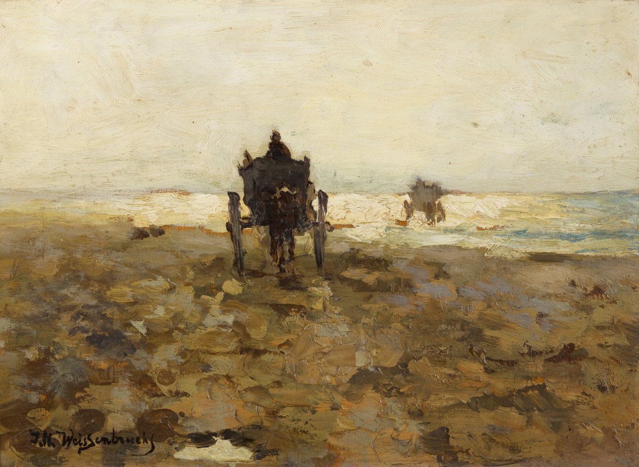 Mušlový vozík od Jan Hendrik Weissenbruch