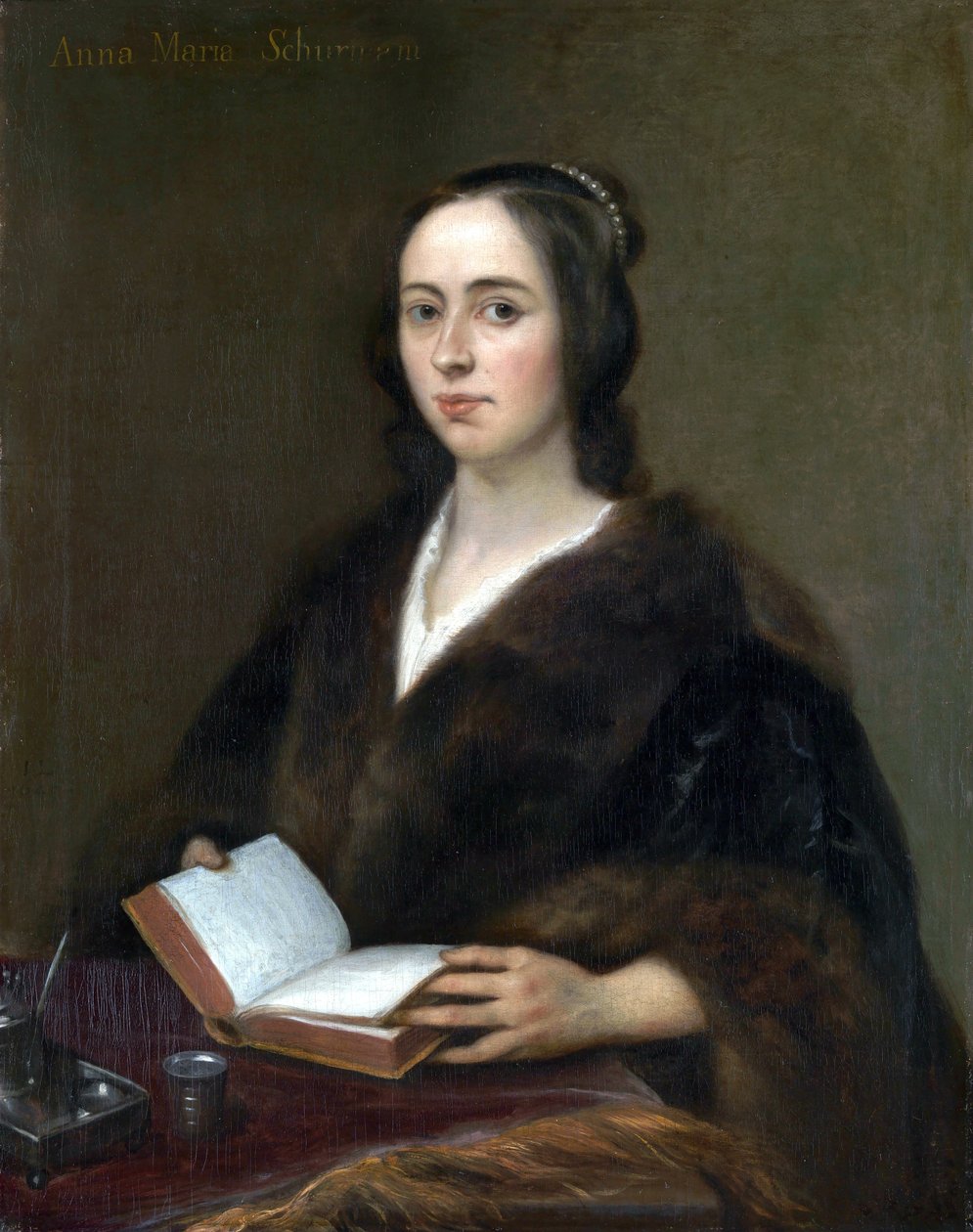 Portrét Anny Marie van Schurman od Jan Lievens