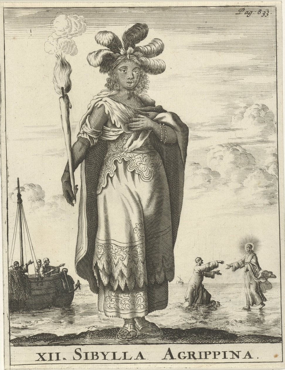 Sybil Agrippina od Jan Luyken