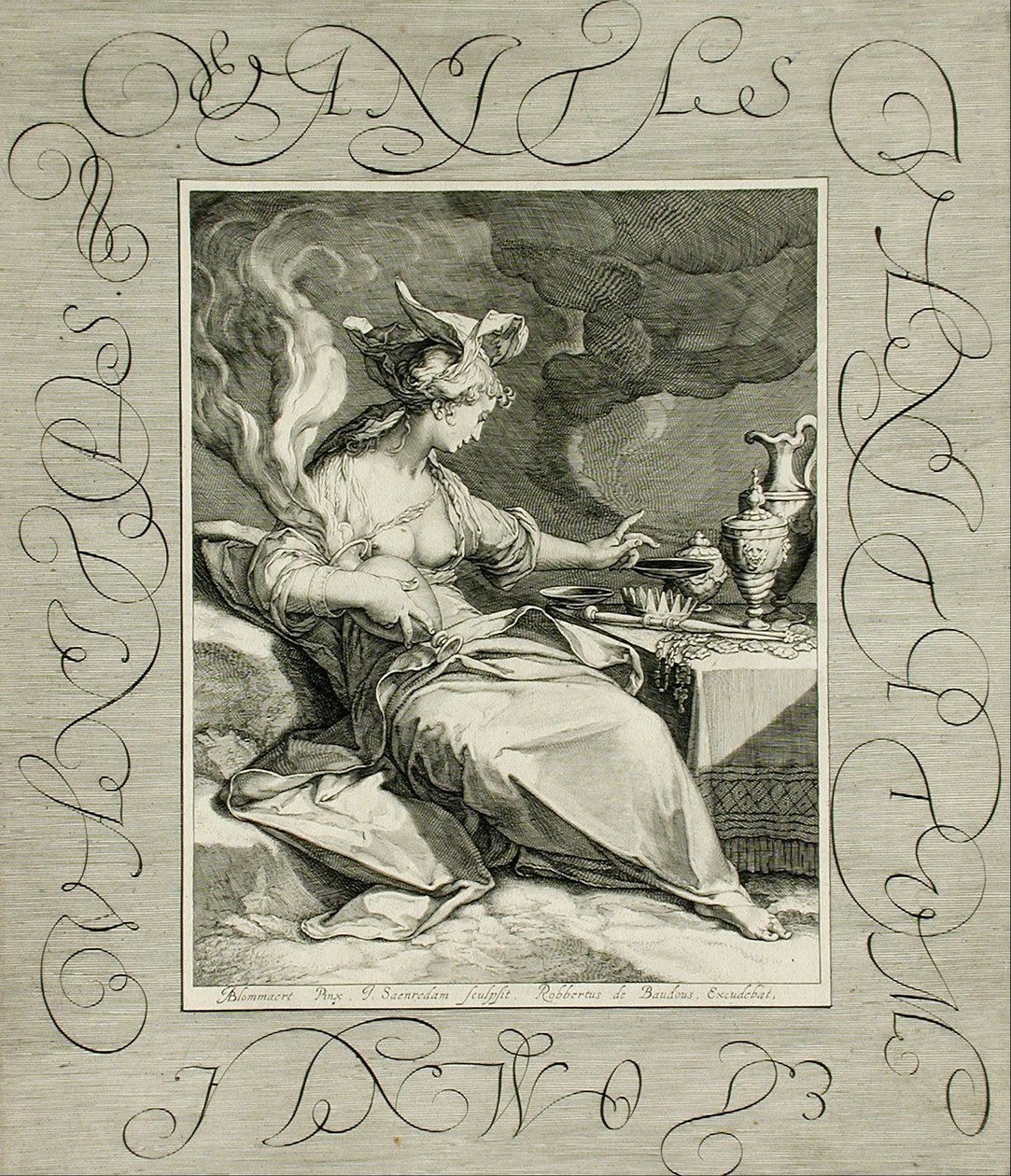 Vanitas od Jan Pietersz. Saenredam