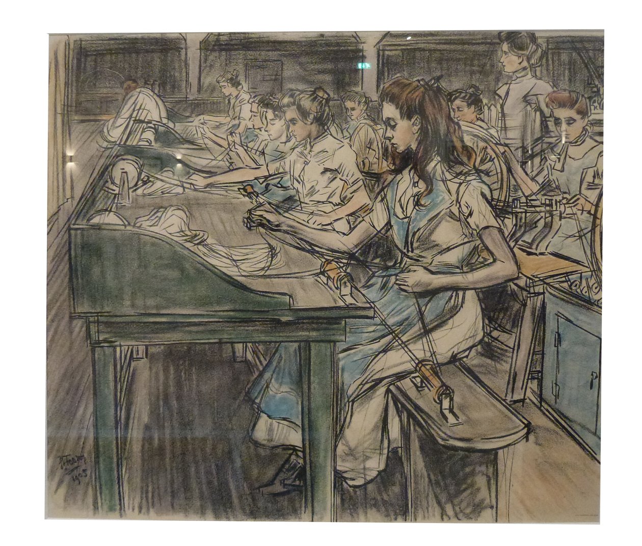 Pitpluizery 1 z 12 litosů, které Toorop vyrobil při výrobě svíček od Jan Toorop