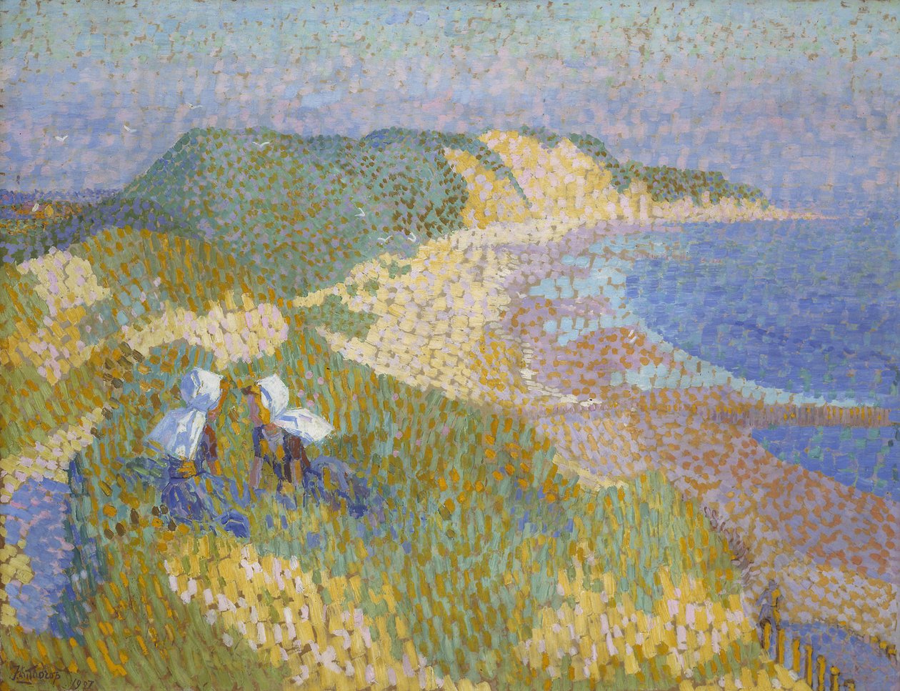 Duny a moře v Zoutelande od Jan Toorop