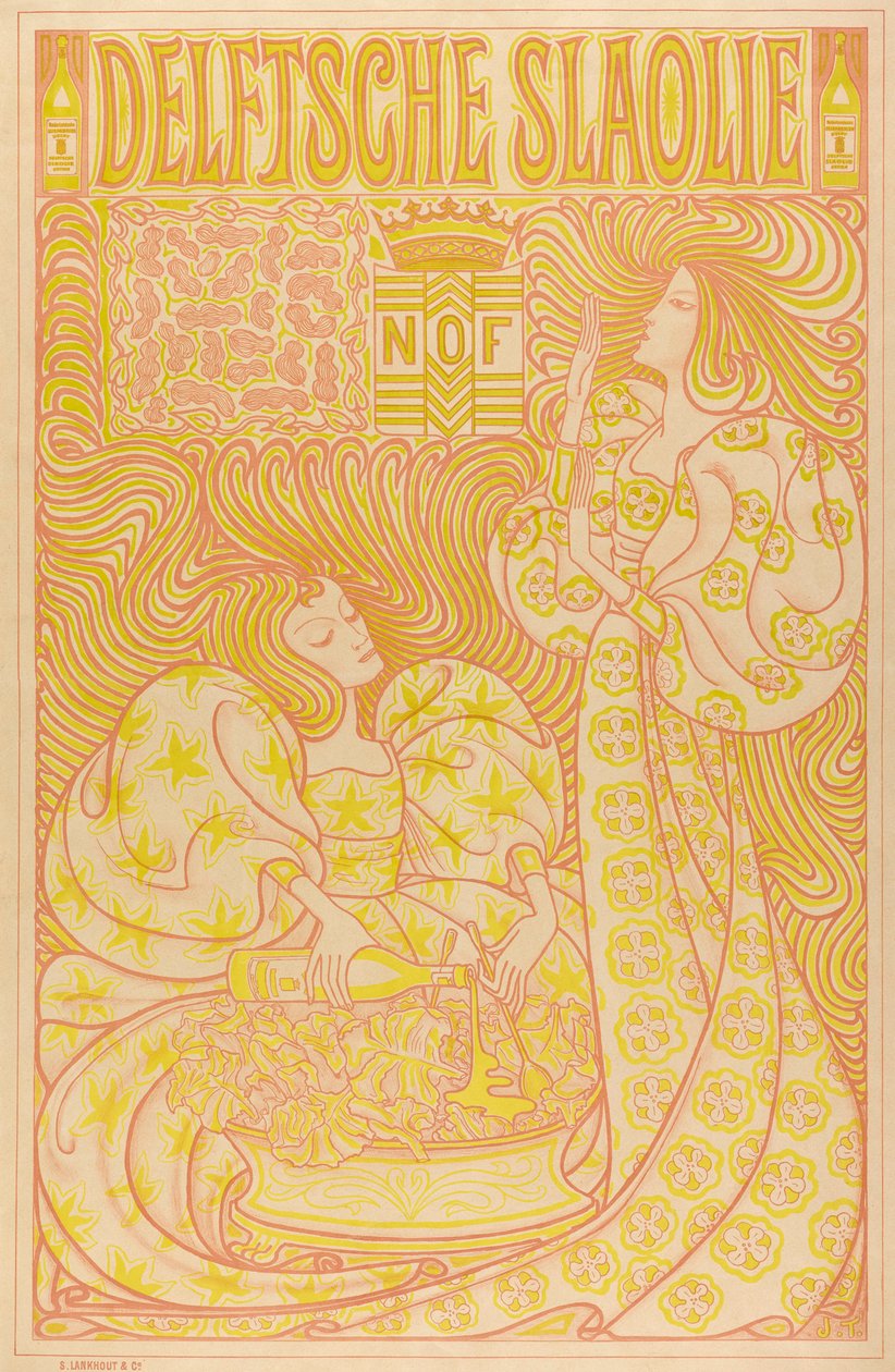 Jan Toorop, Delft Salad Oil, 1895 od Jan Toorop
