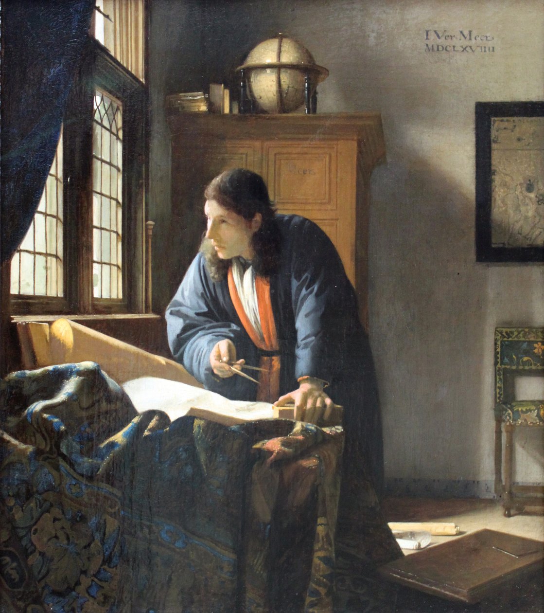 Geograf od Jan Vermeer van Delft