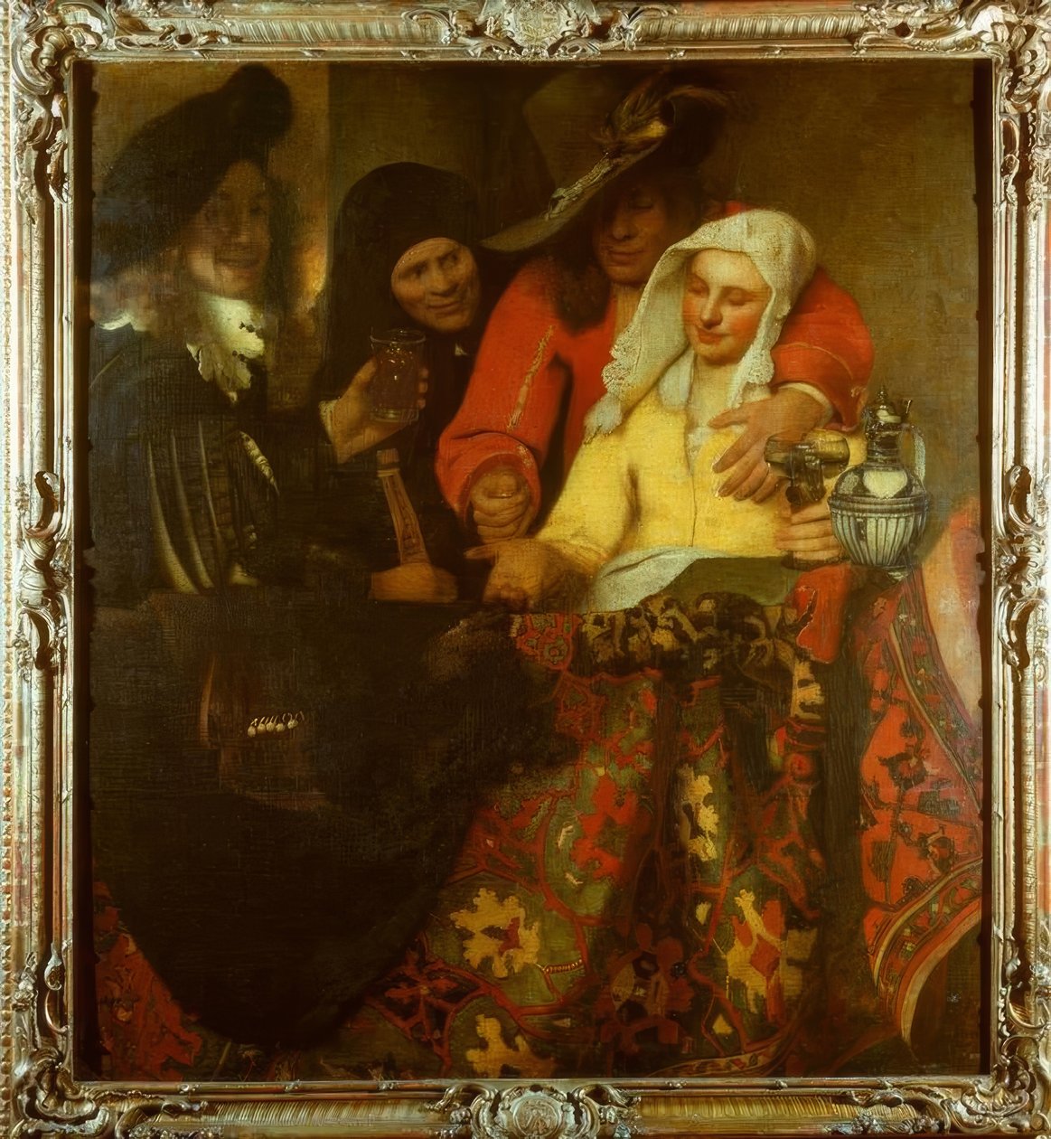 S dohazovačem od Jan Vermeer van Delft