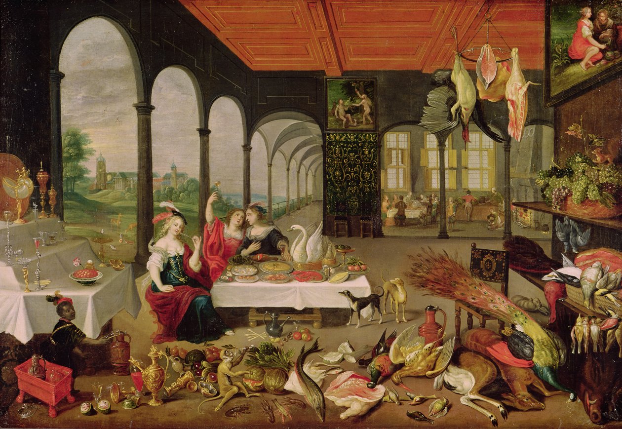 Alegorie chuti od Jan the Elder Brueghel