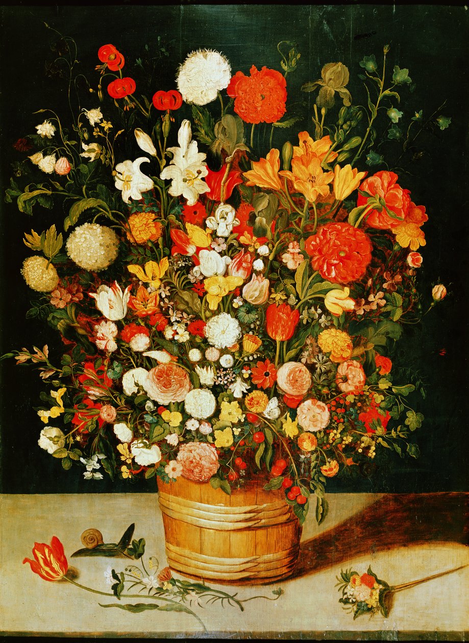 Kytice květin od Jan the Elder Brueghel