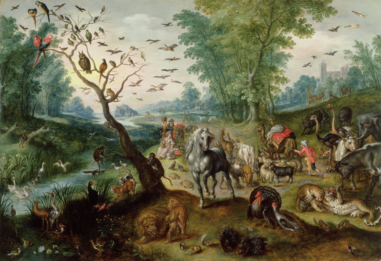 Noemova archa od Jan the Elder Brueghel