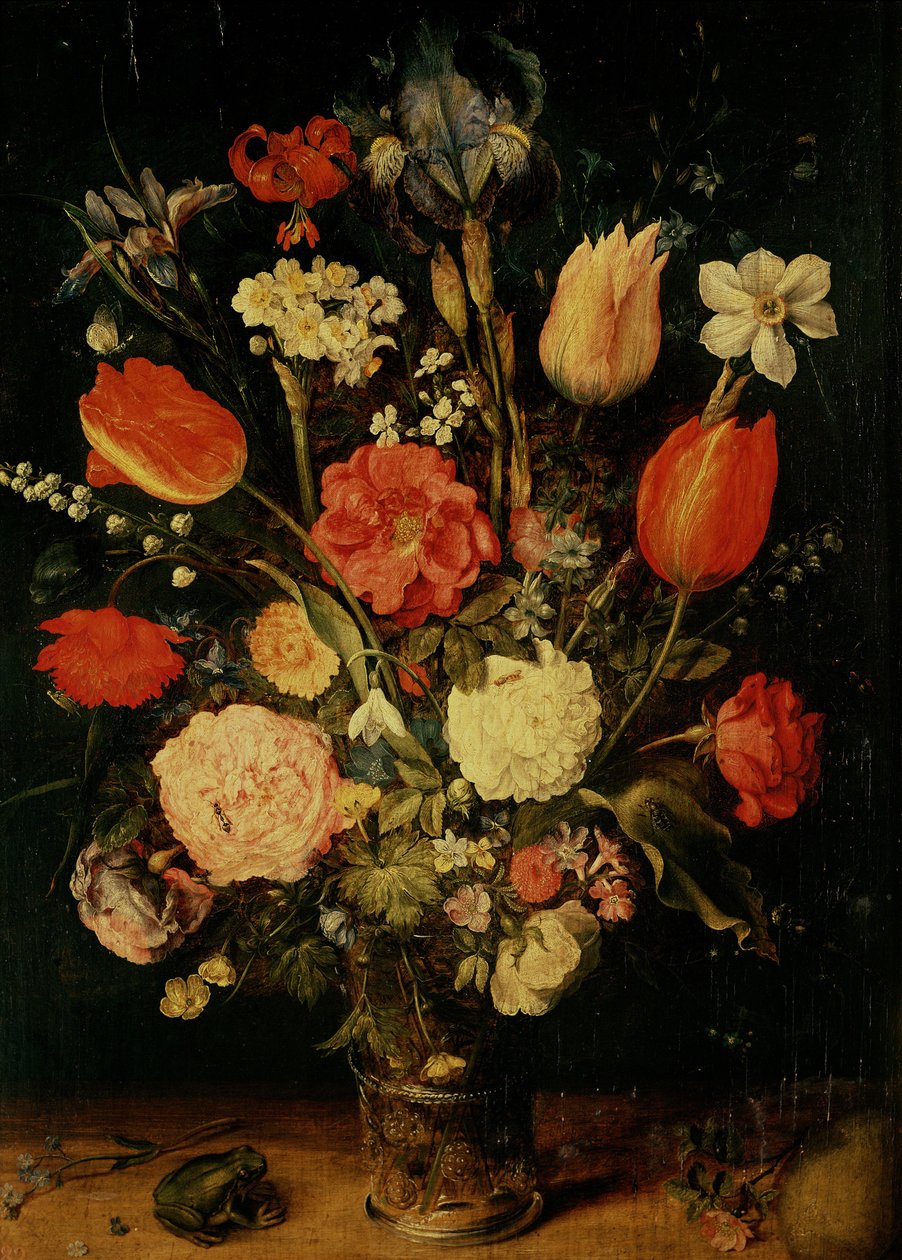Zátiší květin od Jan the Elder Brueghel