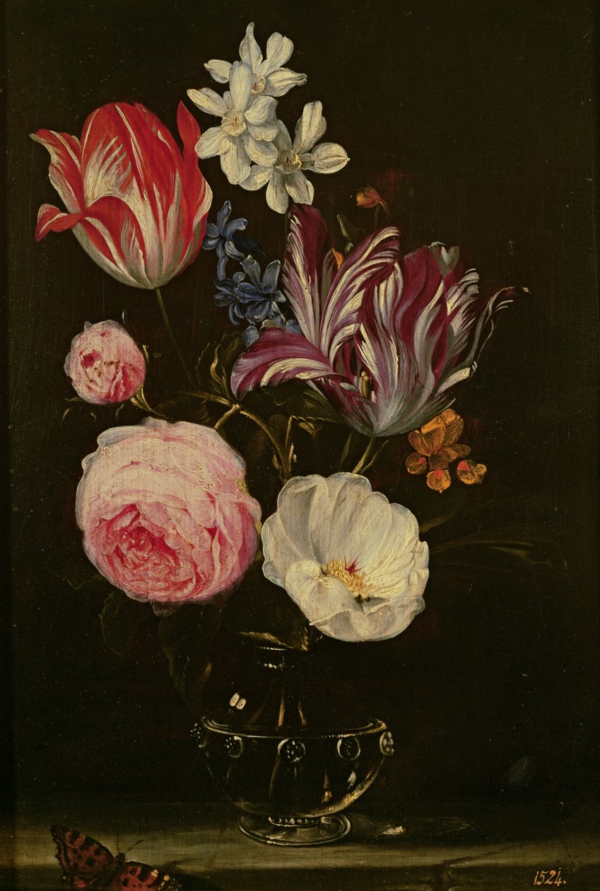 Zátiší květin od Jan the Elder Brueghel