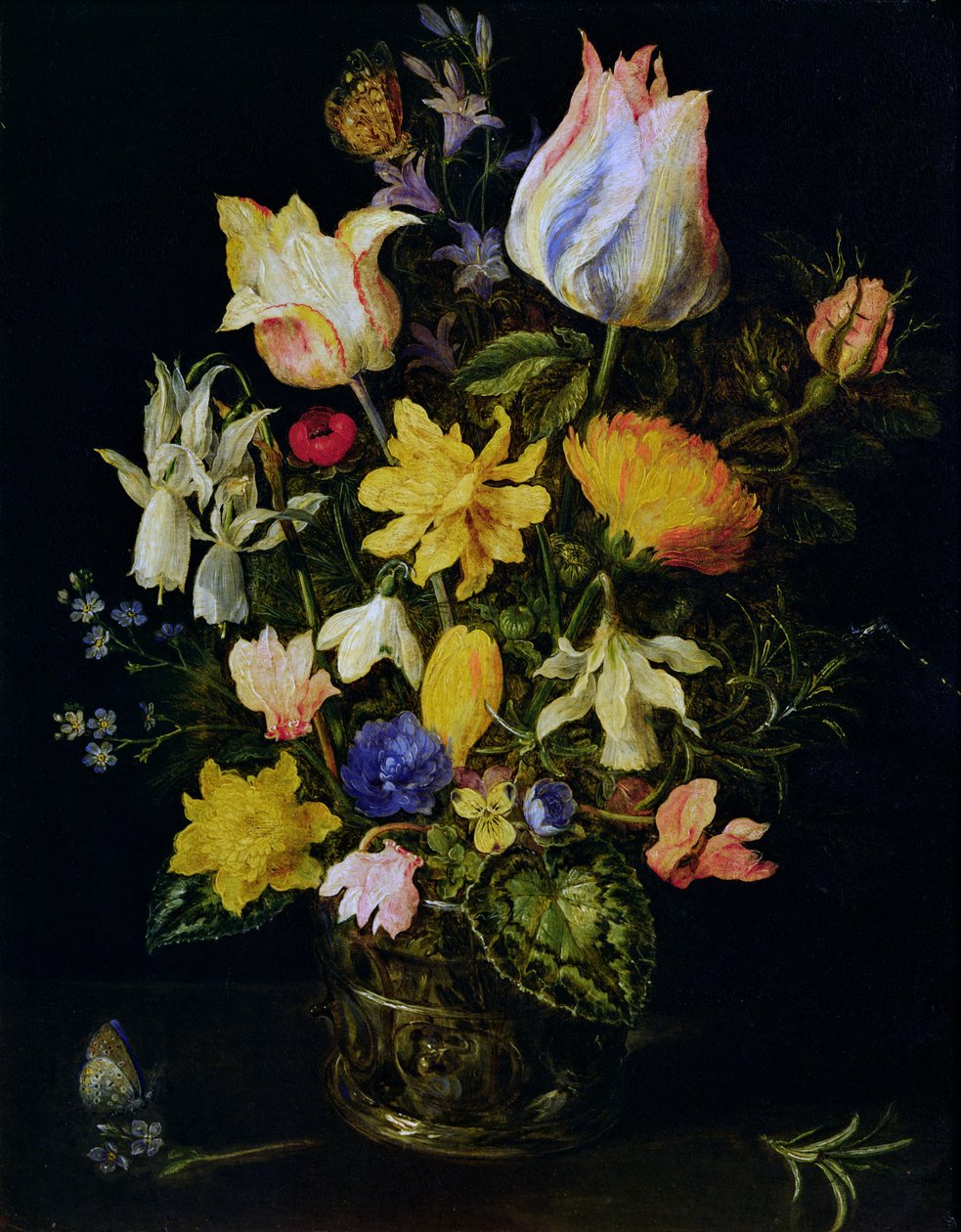 Váza s květinami od Jan the Elder Brueghel