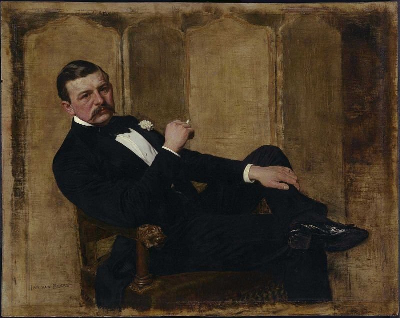 Portrét muže od Jan van Beers