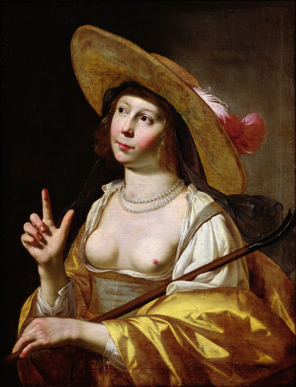 Pastýřka, kolem 1625-30 od Jan van Bijlert or Bylert