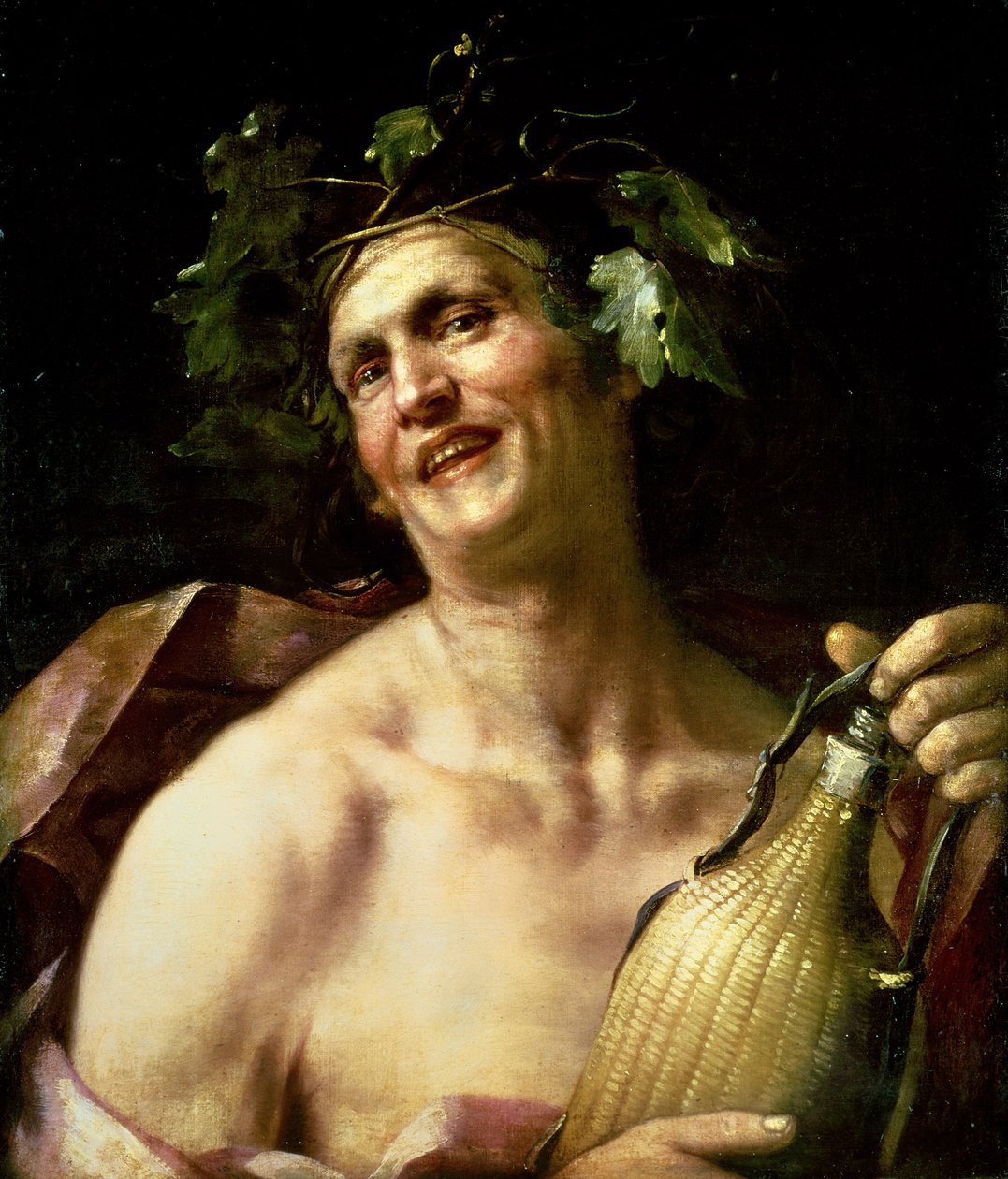 Autoportrét jako Bacchus od Jan van Dalen