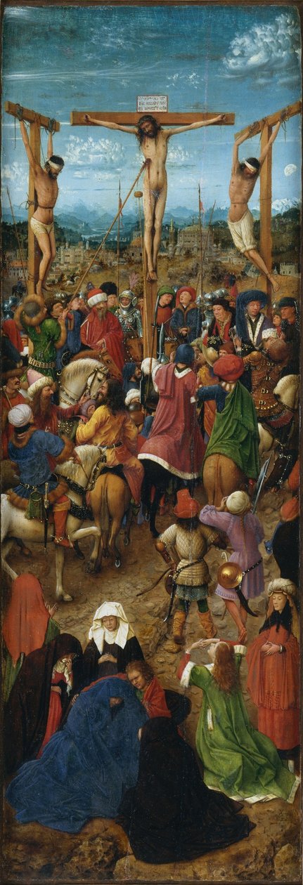 levý panel diptychu od Jan van Eyck