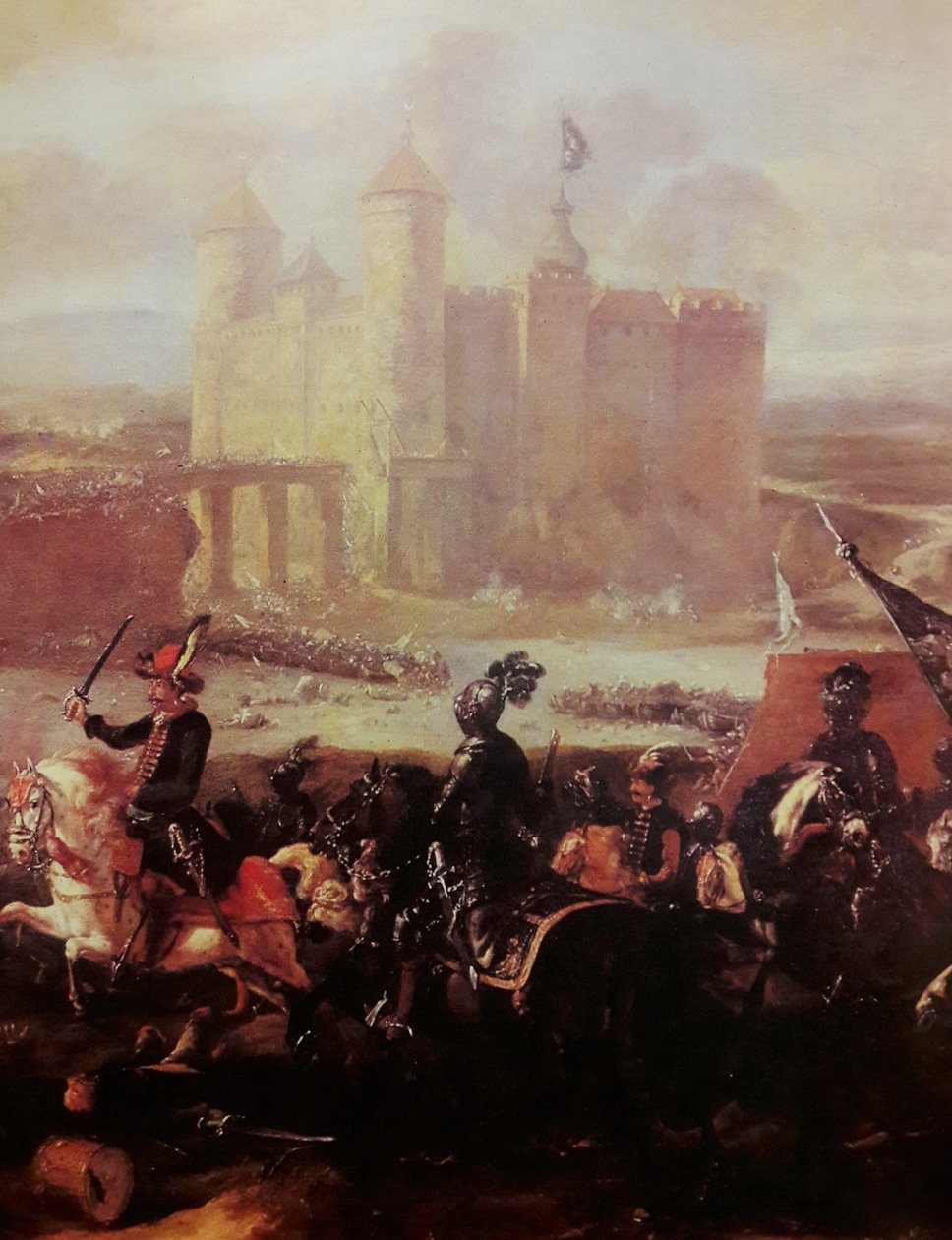 Bitva u Chotynu v roce 1673 od Jan van Huchtenburgh
