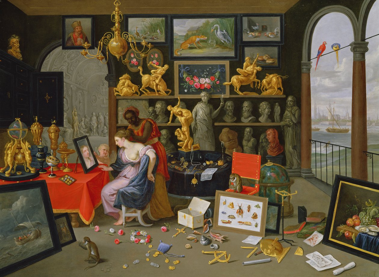 Venuše na toaletě od Jan van Kessel the Elder