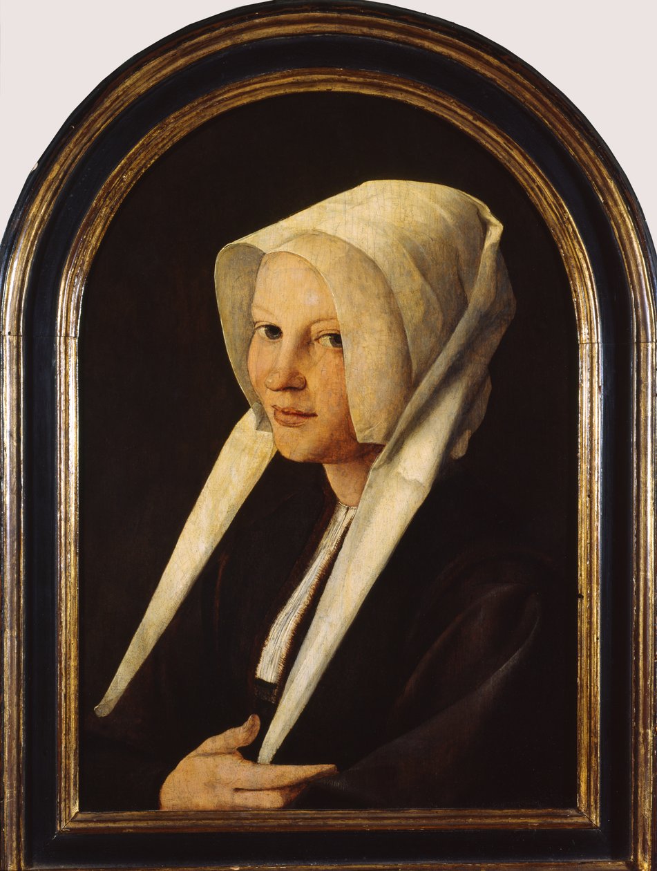 Portrét Agathy van Schoonhoven, 1529 od Jan van Scorel