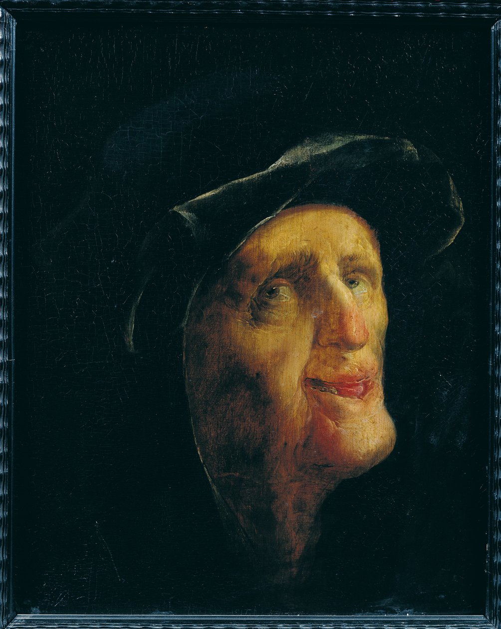 Žena se směje od Jan van de Venne