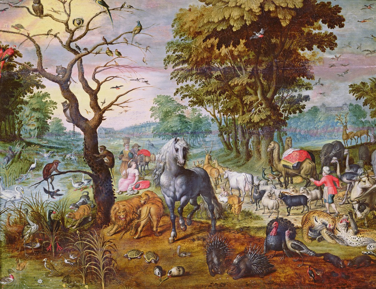 Vstup do archy od Jan van Kessel the Elder