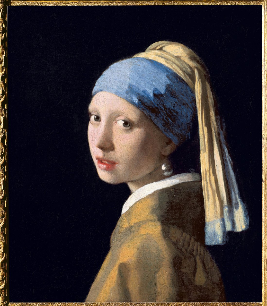Dívka s perlovou náušnicí, cca 1665 (olej na plátně) od Jan (1632 75) Vermeer