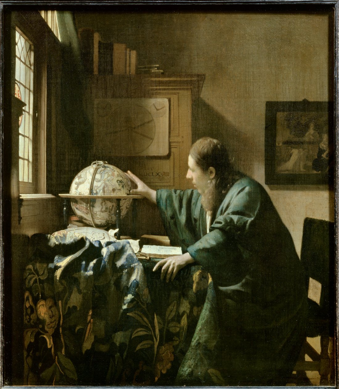 The Astronomer, c.1668 (olej na plátně) od Jan (1632 75) Vermeer