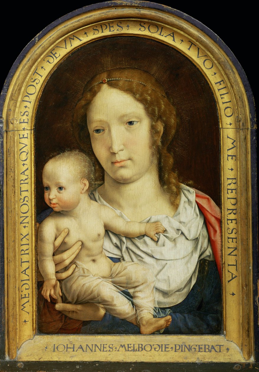 Diptych Carondelet: ... od Jan (c.1472-c.1533) Gossaert