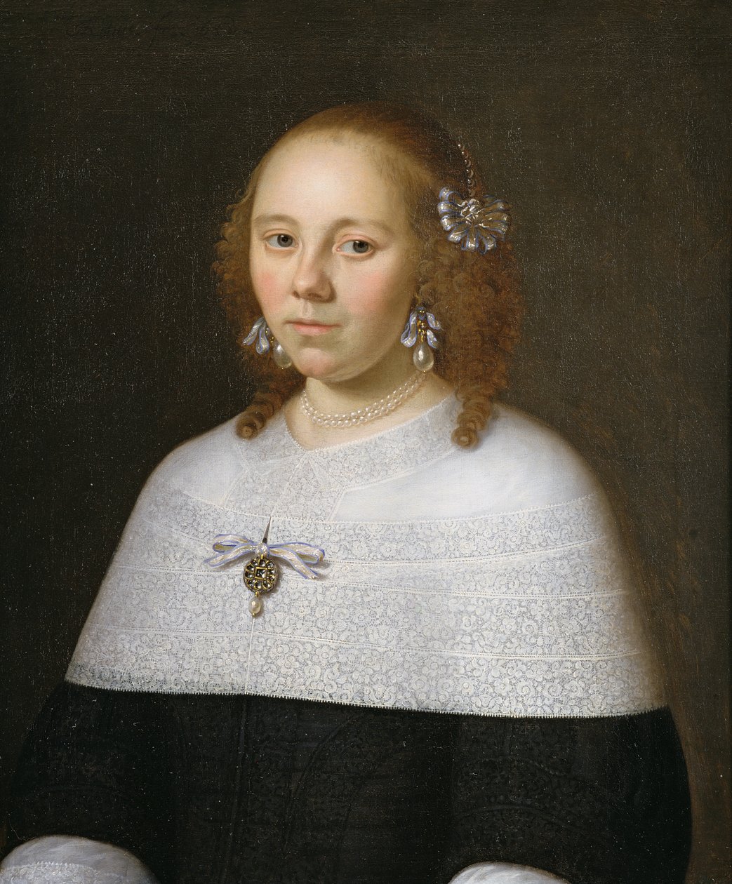 Portrét mladé ženy z Hoornu, 1658 od Jan Albertsz Rootius