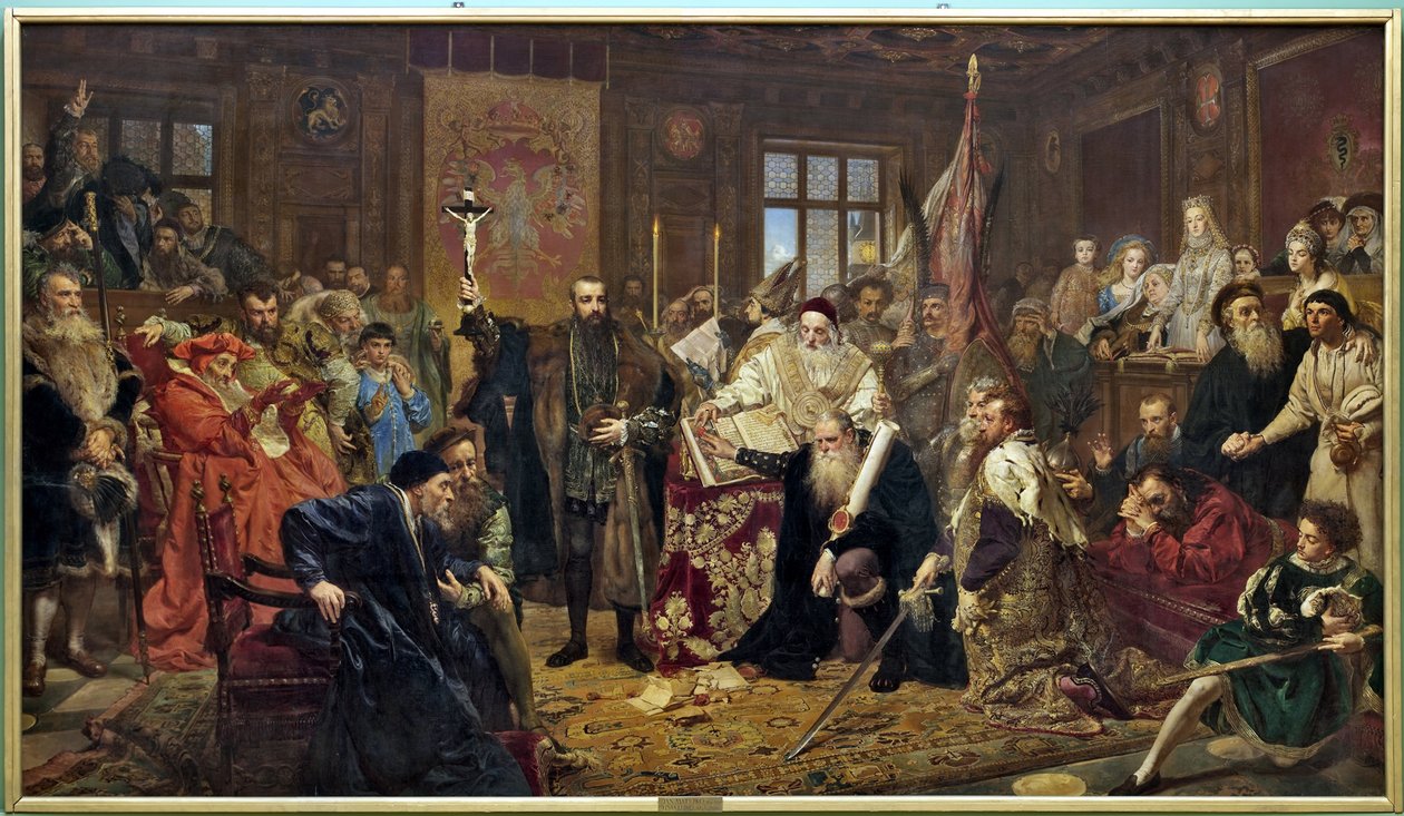Lublinská unie, 1869 od Jan Alojzy Matejko