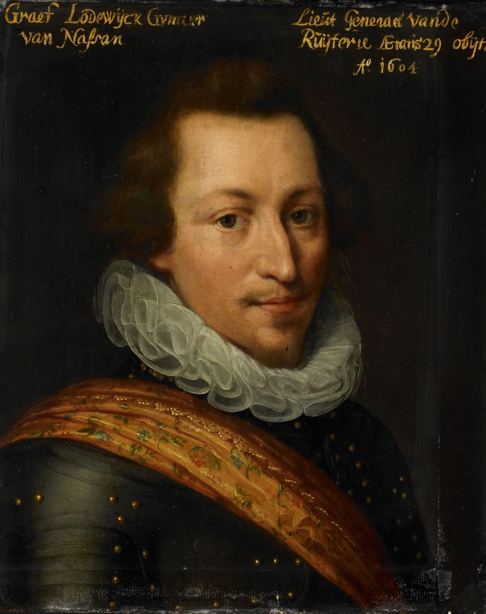 Portrét hraběte Louise-Gunthera z Nassau od Jan Antonisz van Ravesteyn (workshop of)