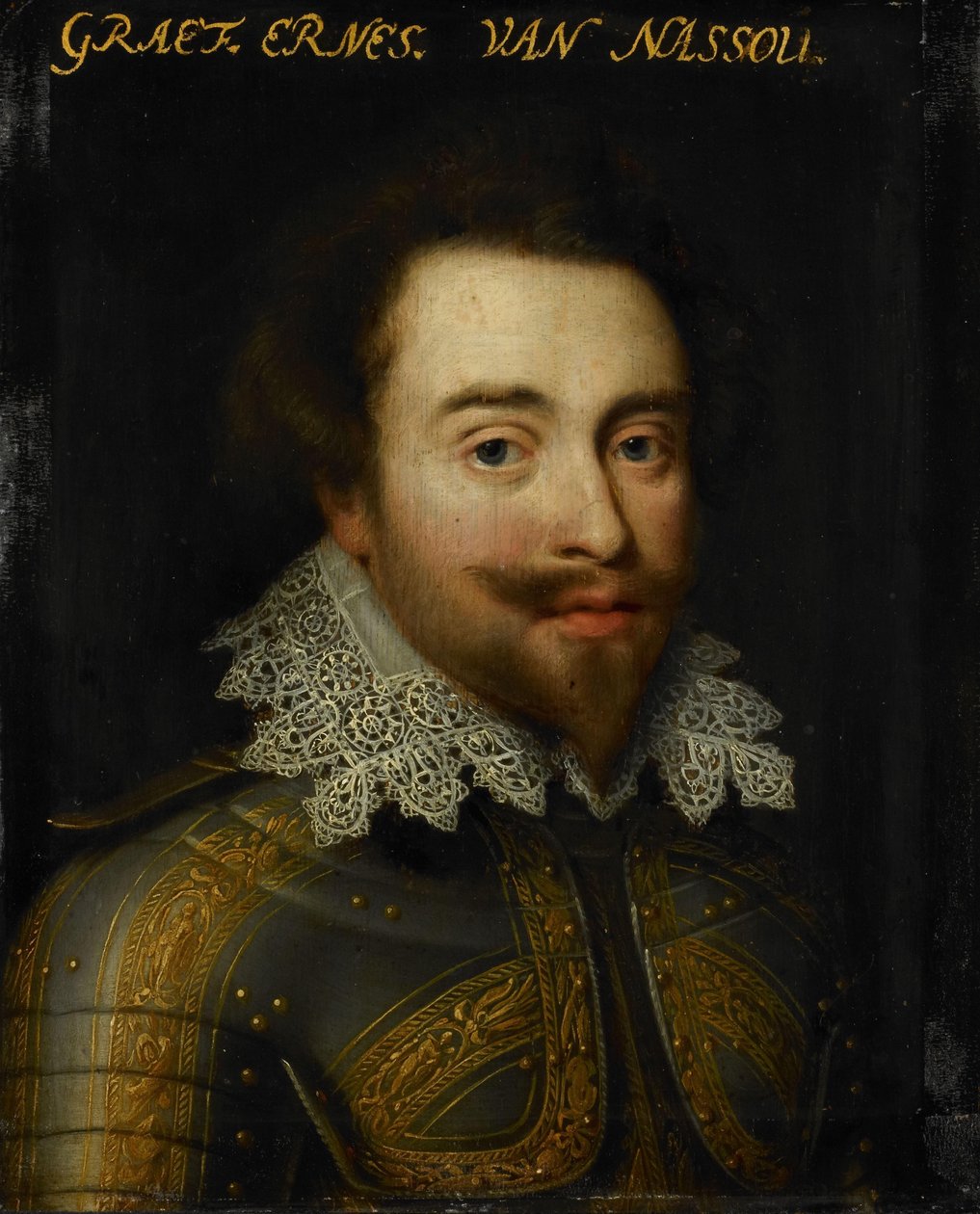 Portrét Johana Ernsta I., hraběte z Nassau-Siegen od Jan Antonisz van Ravesteyn (workshop of)