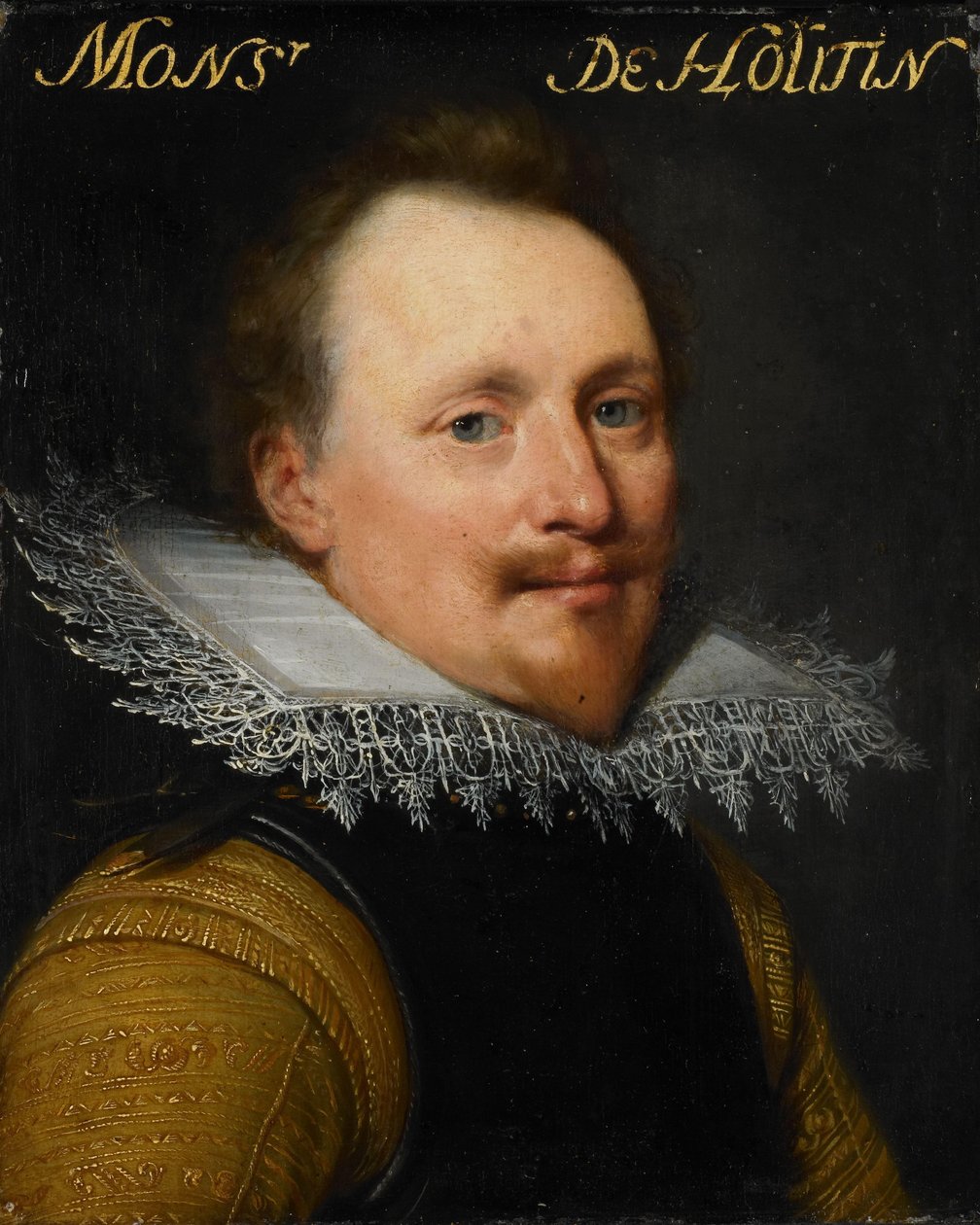 Portrét Willema de Soete de Laeke, lorda z Hautainu od Jan Antonisz van Ravesteyn (workshop of)