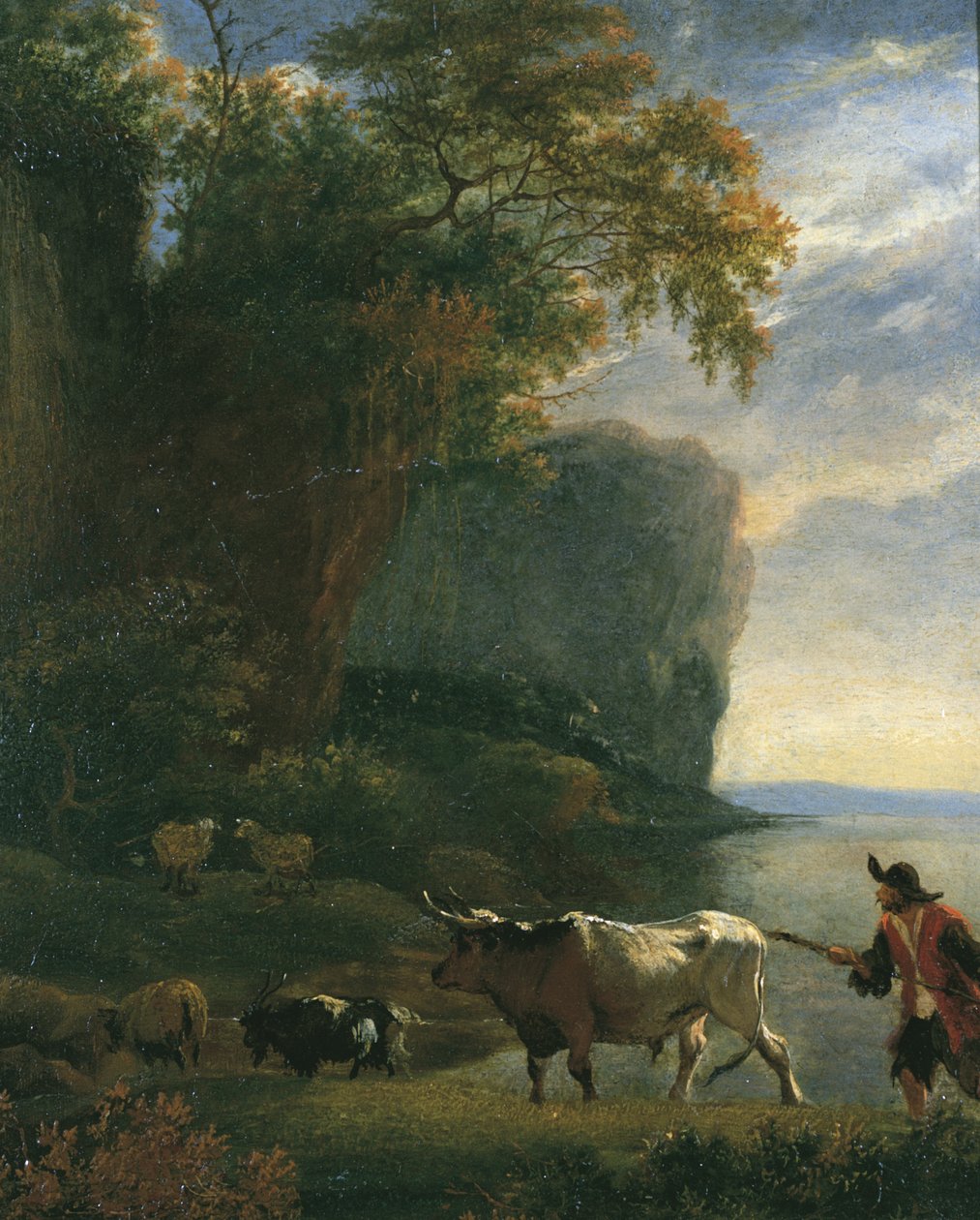 Krajina s Droverem, kolem 1640 od Jan Asselijn