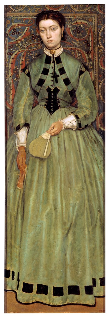 Lucie Leys, dcera malíře od Jan August Hendrik Baron Leys