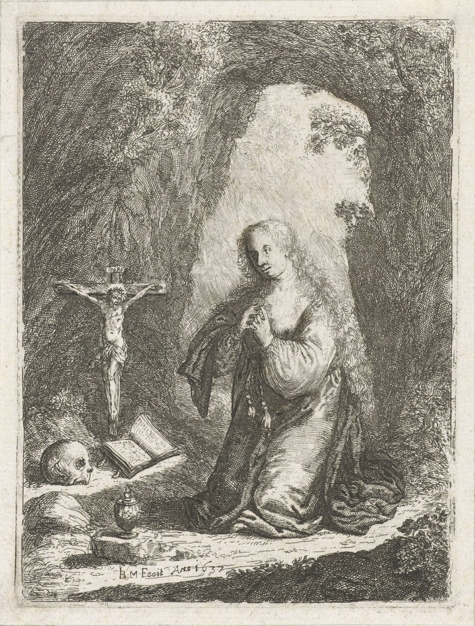 Marie Magdaleny do Boetawardi od Jan Barentsz. Muyckens