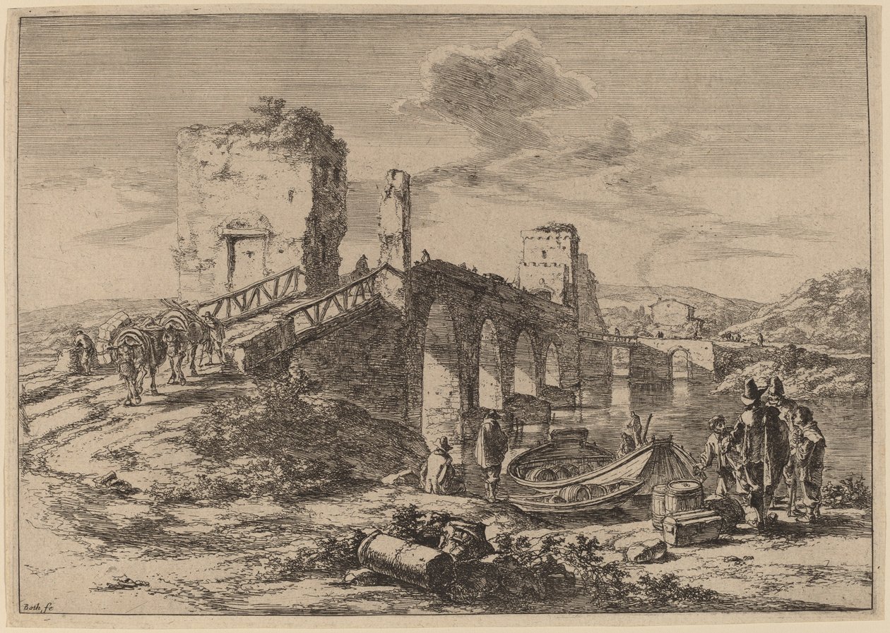 Ponte Molle od Jan Both