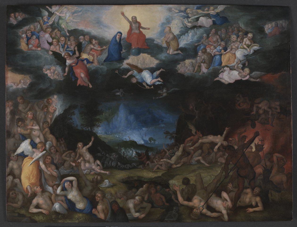 Poslední soud od Jan Brueghel d.Æ.