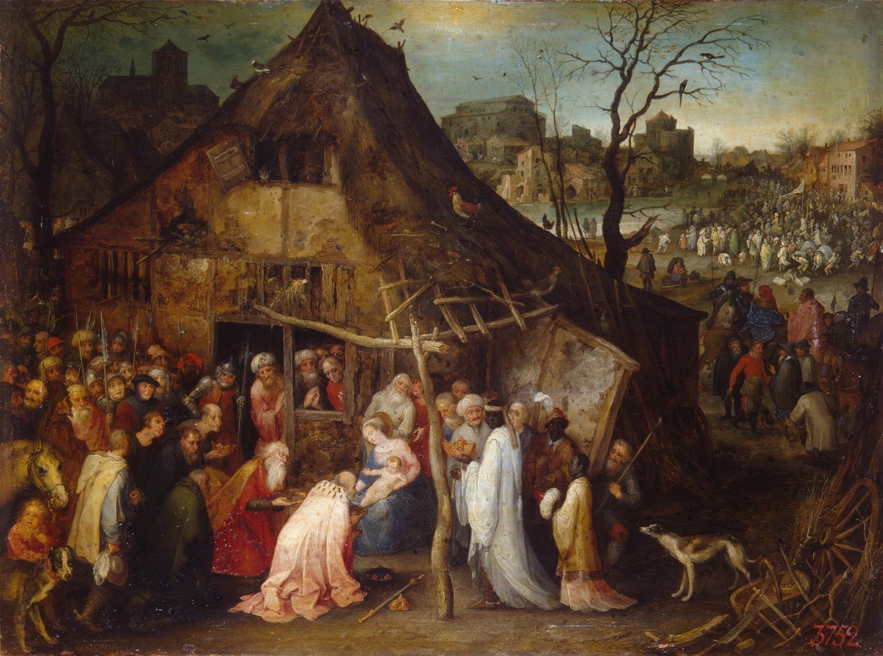 Klanění mudrců od Jan Brueghel the Elder