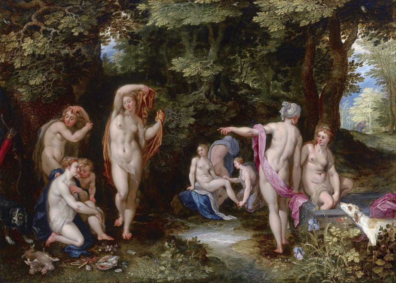 Diana a Actaeon od Jan Brueghel the Elder