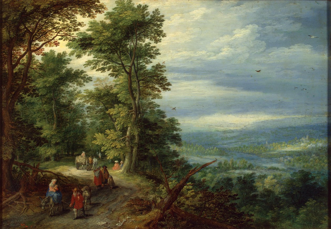 Okraj lesa (Útěk do Egypta)






















)" od Jan Brueghel the Elder