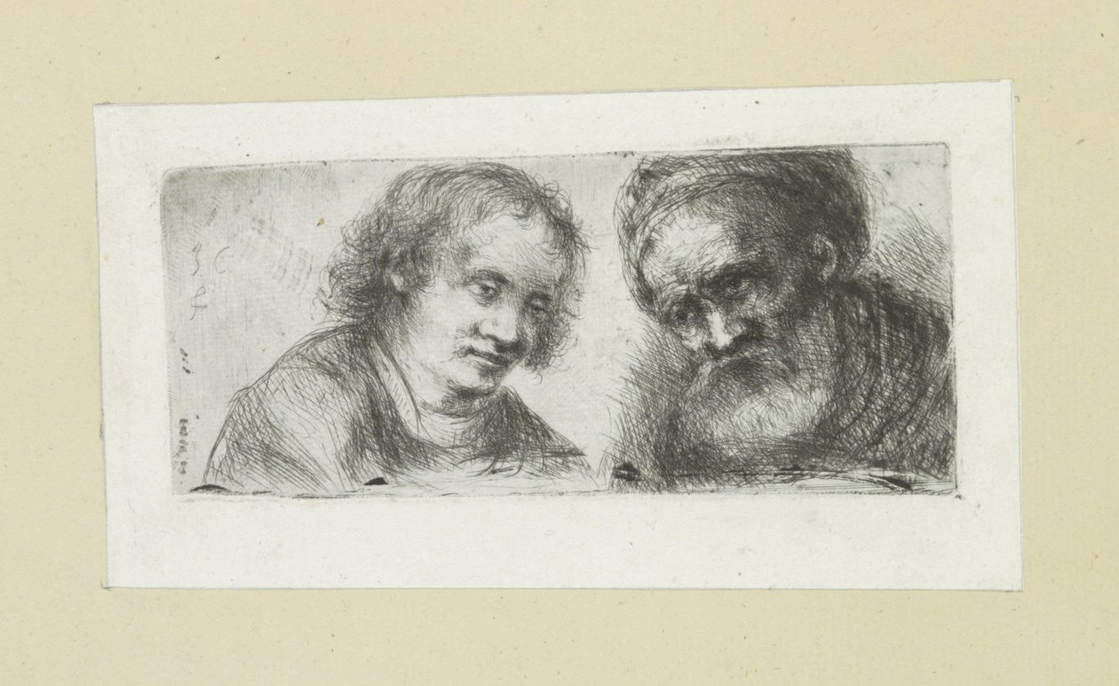 jong in oude muž The Compleat Work of Etchings od Johna Chalona / Oeuvre Complette des Eaux Fortes par Jean Chalon (název série) od Jan Chalon