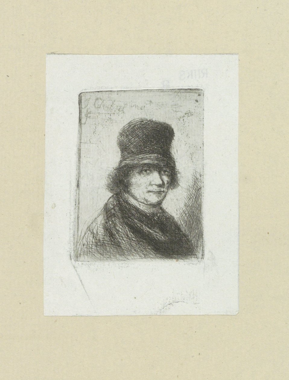 Muž klade hoge motyka The Compleat Work of Etchings od Johna Chalona / Oeuvre Complette des Eaux Fortes par Jean Chalon (název série) od Jan Chalon
