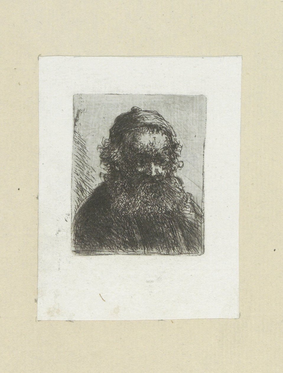 Oude man dává Baarda do mutací The Compleat Work of Etchings od Johna Chalona / Oeuvre Complette des Eaux Fortes par Jean Chalon (název série) od Jan Chalon