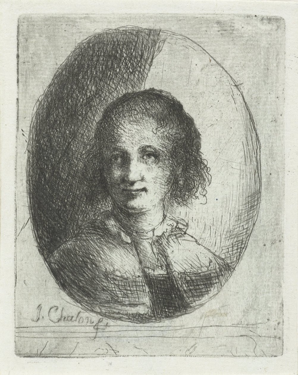 Portrét Christiny Chalonové od Jan Chalon