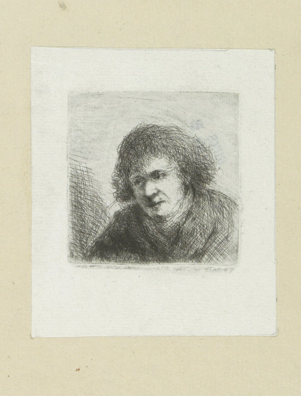 Volwassen muž, naar odkazy The Compleat Work of Etchings od Johna Chalona / Oeuvre Complette des Eaux Fortes par Jean Chalon (název série) od Jan Chalon
