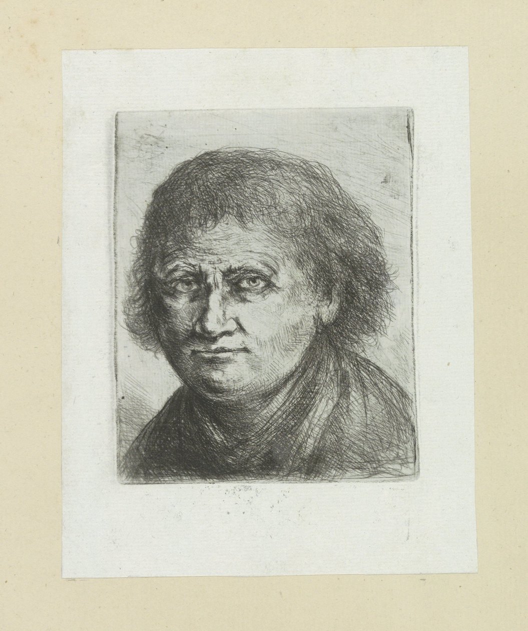 Volwassen man, naar links The Compleat Work of Etchings by John Chalon / Oeuvre Complette des Eaux Fortes par Jean Chalon (series title)   1328731   cs       czech Successfully Translated  Original: The Circle of the Thieves; Agnolo Brunelleschi Attacked b od Jan Chalon