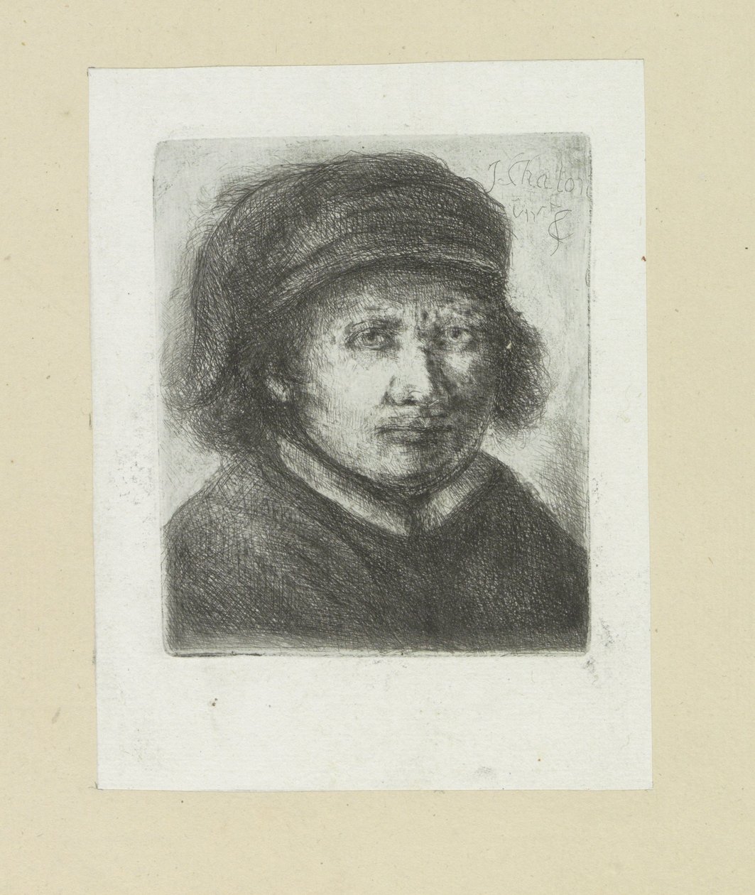 Volwassen, přesně tak The Compleat Work of Etchings od Johna Chalona / Oeuvre Complette des Eaux Fortes par Jean Chalon (název série) od Jan Chalon